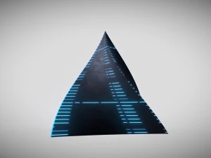 mystic alien pyramid 3D Model