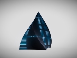mystic alien pyramid 3D Модель