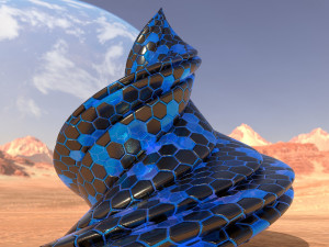 alien architecture Modelo 3D