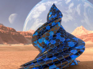 alien architecture 3D Model
