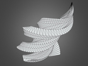 spire pyramid Modelo 3D
