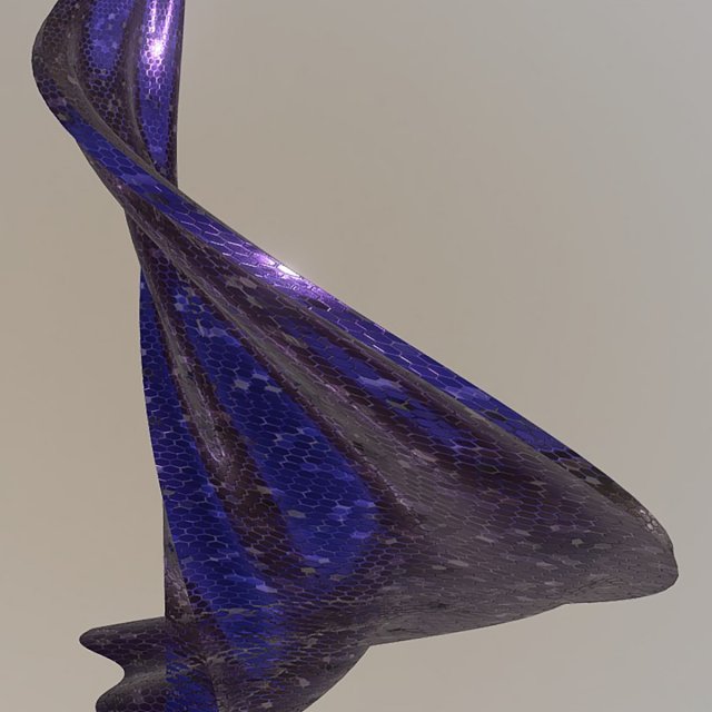 elegant purple fantasy building 3D मॉडल .c4d .max .obj .3ds .fbx .stl .blend