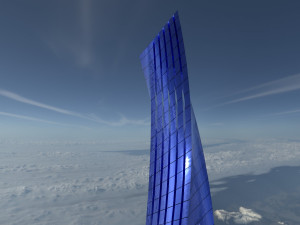glass building 3D-Modell