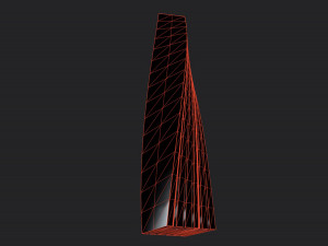 glass building 3D-Modell