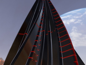 alien pyramid 3D Model