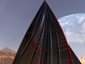 alien pyramid 3D Модель