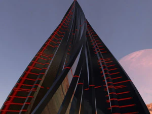 alien pyramid 3D Model