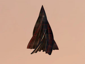 alien pyramid 3D Model