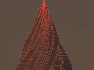 alien pyramid 3D Model