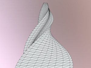 futuristic skyscraper 3D Model