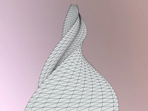 futuristic skyscraper 3D Model