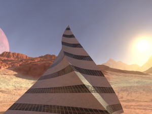 pyramid building 3D Model