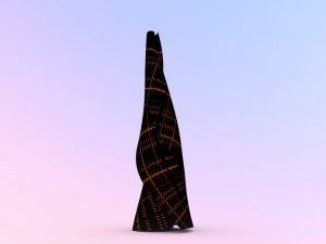 sci fi tower 3D Model