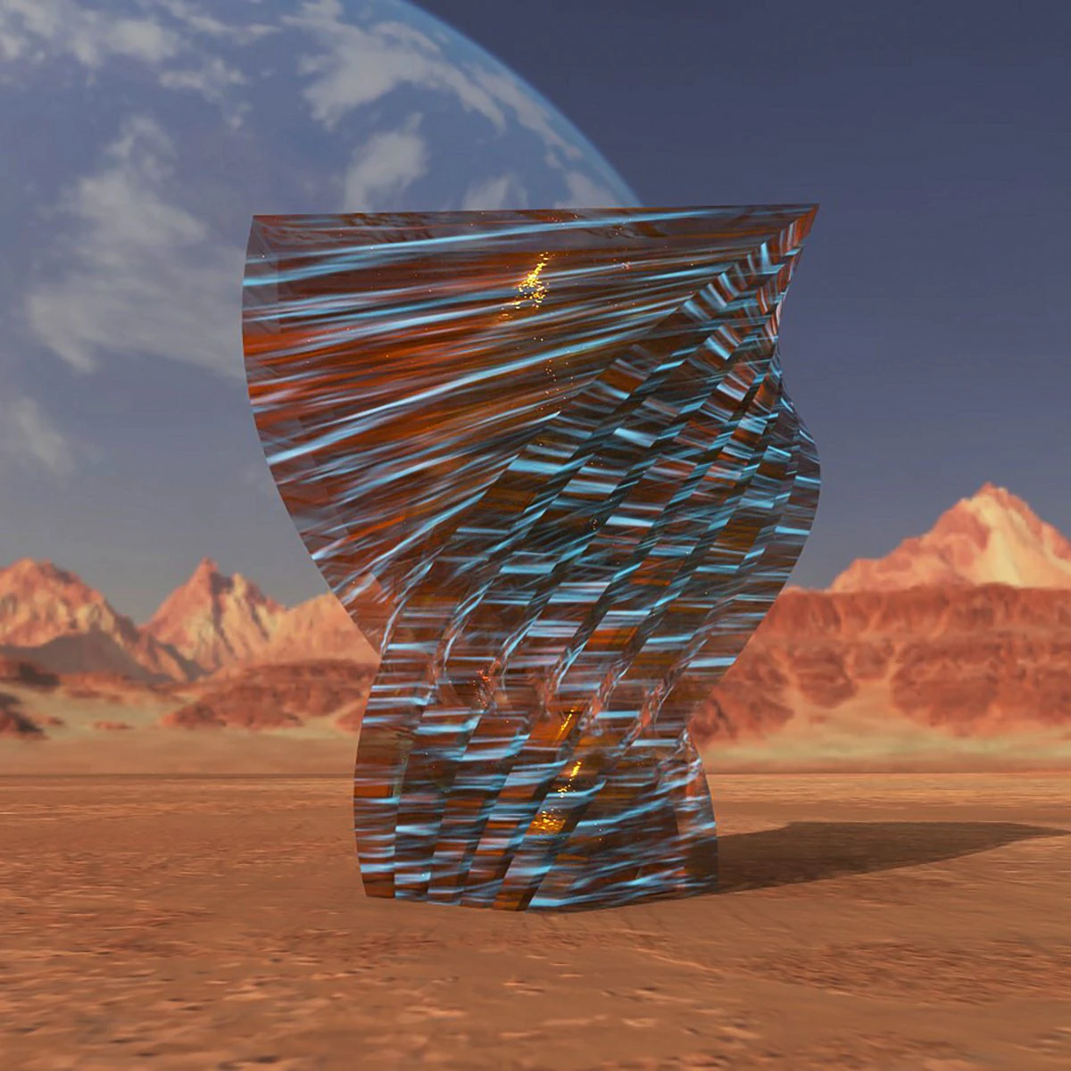 crystal tower 3D Model .c4d .max .obj .3ds .fbx .stl .blend 