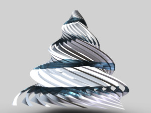 sci-fi pyramid 3D Model