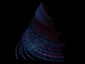 glass pyramid Modello 3D