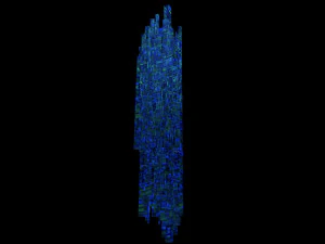 sci fi skyscrapers 2 3D Model