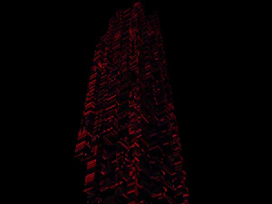 sci fi skyscrapers 4 3D Model