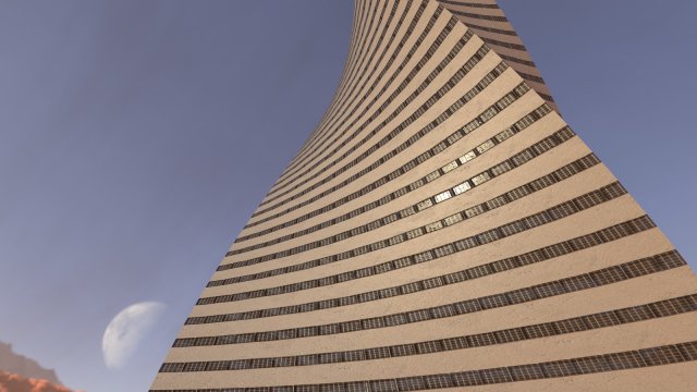 post apocalyptic building 4 Modèle 3D .c4d .max .obj .3ds .fbx .stl .blend 