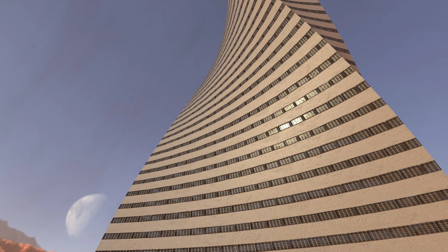 post apocalyptic building 4 3D Model .c4d .max .obj .3ds .fbx .stl .blend