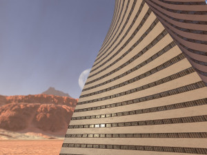 post apocalyptic building 4 Modèle 3D