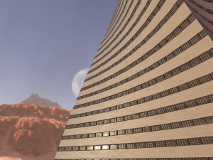 post apocalyptic building 4 Modèle 3D