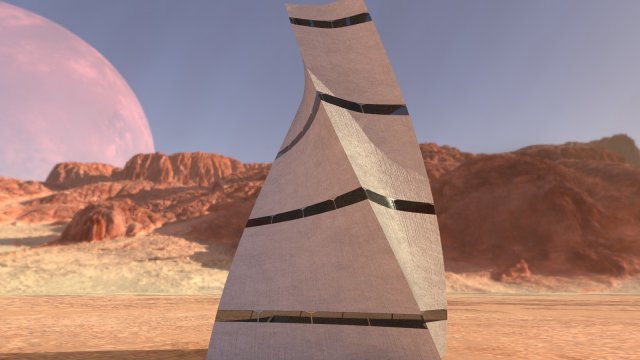 post apocalyptic building 3 Modelo 3D .c4d .max .obj .3ds .fbx .stl .blend 