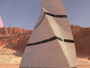 post apocalyptic building 3 3D Model