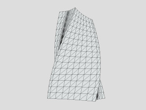 post apocalyptic building 2 3D Model