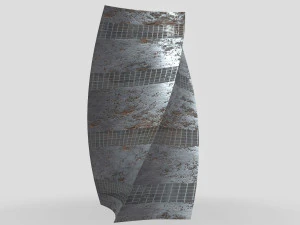 post apocalyptic building 3D Model