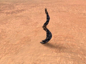 науково-фантастична вежа постапокаліптика 3D Модель