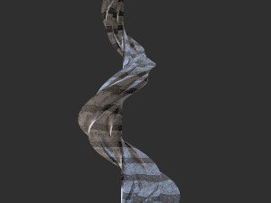 sci fi tower post apocalyptic 3D Model