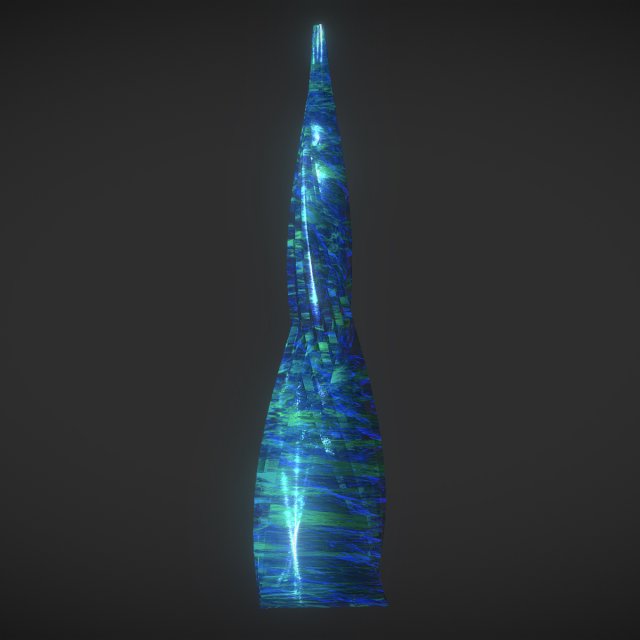 crystal tower Modelo 3D .c4d .max .obj .3ds .fbx .stl .blend 