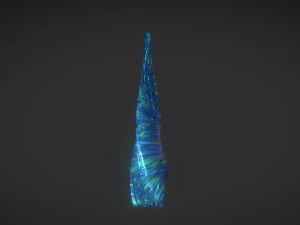 kryształowa wieża Model 3D