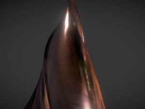 copper worn tower 3D Model