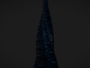 the aliens tower 3D Model