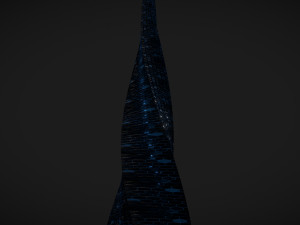 the aliens tower 3D Model