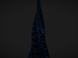 the aliens tower 3D Model