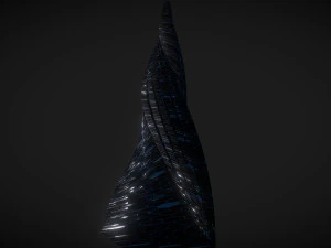 the aliens tower 3D Model