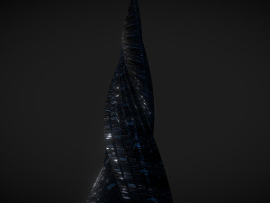 the aliens tower 3D Model