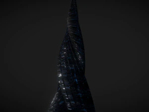 the aliens tower 3D Model