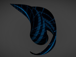 weird building alien ship 3D-Modell