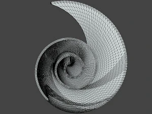 weird building alien ship 3D Model