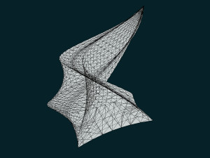 futuristic building super material Modelo 3D