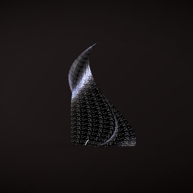 post-apocalyptic skyscraper night windows Modelo 3D .c4d .max .obj .3ds .fbx .stl .blend 
