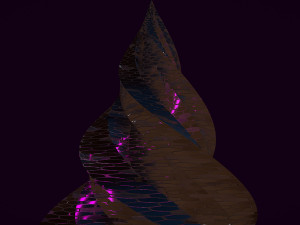 pyramid building hex 3D Model