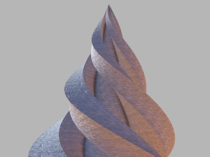 alien stone pyramid 3D Model