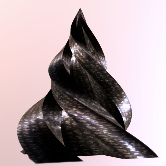 metal pyramid 3D Model .c4d .max .obj .3ds .fbx .stl .blend 