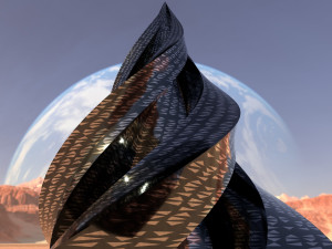 metal pyramid 3D Model