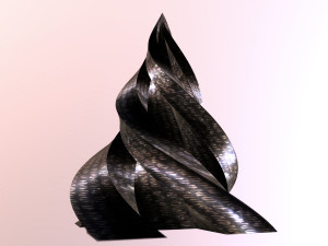 metal pyramid 3D Model